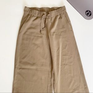 Lululemon Athletica On the Fly Wide Leg Pants
